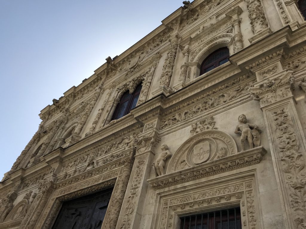 A church in Seville, Spain